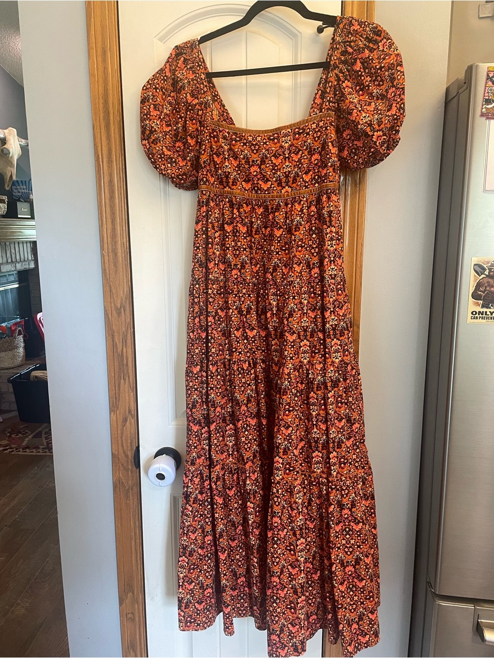 Free People Ashley Baby Doll Maxi Dress